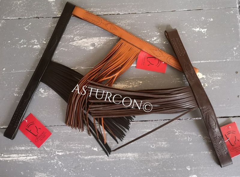 Details about   Mosquero Spanish Leather for Bridle VAQUERA browband show original title 